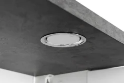 Spiegelschrank Praya Dark Concret Nachbildung weiß B/H/T: ca. 79x71x28 cm