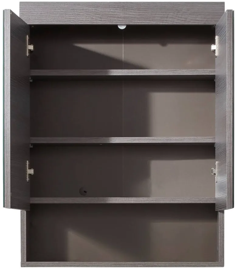 Spiegelschrank Runner Rauchsilber Nachbildung B/H/T: ca. 58x75x18 cm