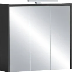 Spiegelschrank Sander anthrazit B/H/T: ca. 65x62,7x16 cm