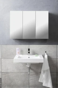 Spiegelschrank Solo 2 weiß B/H/T: ca. 85x60x16 cm