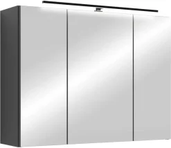 Spiegelschrank SPREE anthrazit B/H/T: ca. 80x60x15 cm