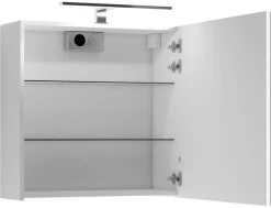 Spiegelschrank SPREE weiß B/H/T: ca. 60x60x15 cm
