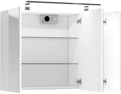 Spiegelschrank SPREE weiß B/H/T: ca. 80x60x15 cm