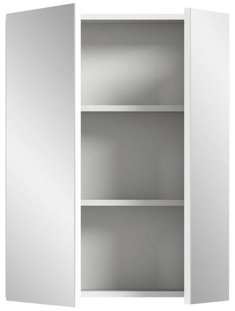 Spiegelschrank VIRA weiß B/H/T: ca. 60x77x18 cm