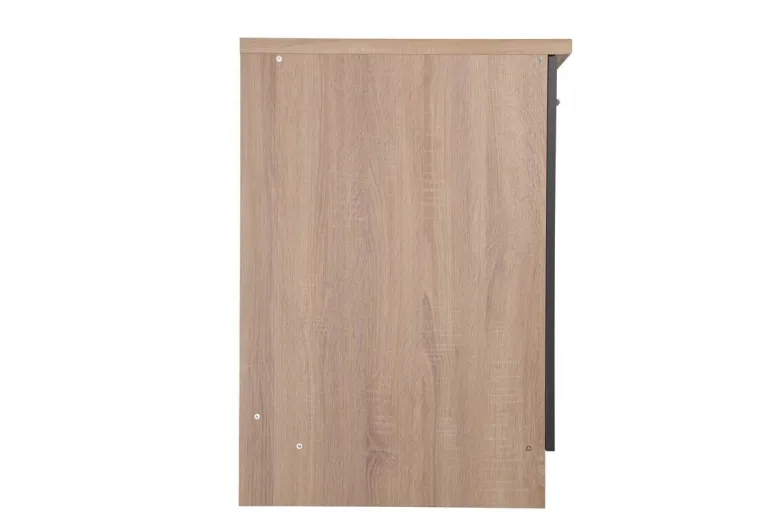 Spülenunterschrank Merle grau B/H/T: ca. 100x85x60 cm