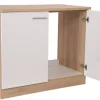 Spülenunterschrank Merle weiß B/H/T: ca. 100x85x60 cm