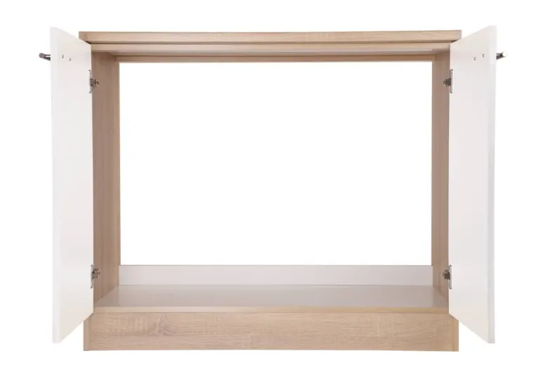 Spülenunterschrank Merle weiß B/H/T: ca. 100x85x60 cm