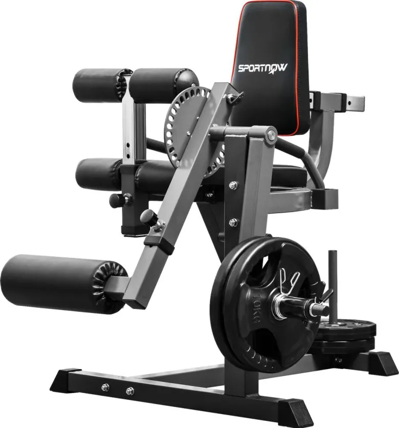 SPORTNOW Beinstrecker schwarz Stahl B/H/L: ca. 90x105x100 cm
