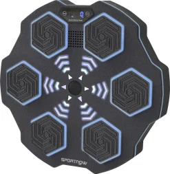 SPORTNOW Boxmaschine + Musik schwarz Kunststoff B/H/L: ca. 44x8x44 cm