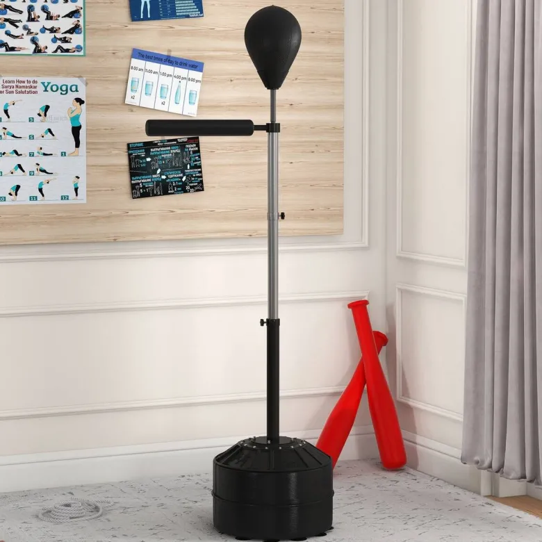SPORTNOW Fitness-Zubehör schwarz Edelstahl B/H/L: ca. 48x76x205 cm