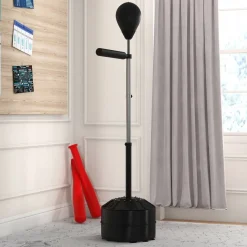 SPORTNOW Fitness-Zubehör schwarz Edelstahl B/H/L: ca. 48x76x205 cm