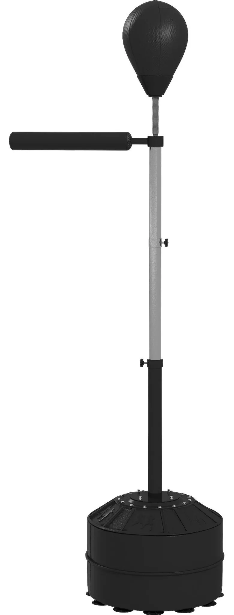 SPORTNOW Fitness-Zubehör schwarz Edelstahl B/H/L: ca. 48x76x205 cm