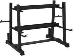 SPORTNOW Hantelständer schwarz Polypropylen B/H/L: ca. 75x131x80 cm