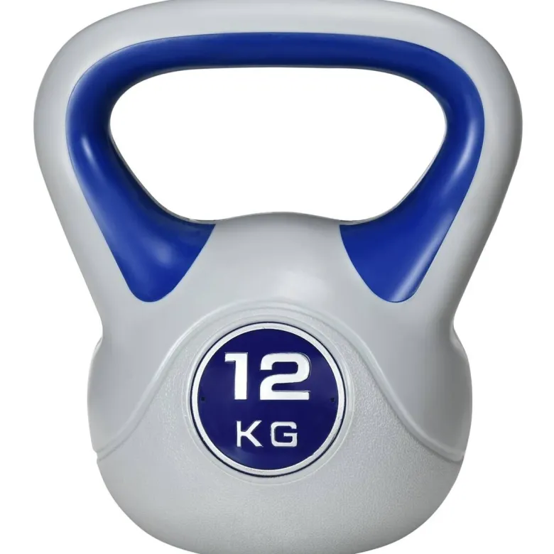 SPORTNOW Kettlebell blau Kunststoff B/H/L: ca. 17x28x24 cm