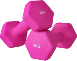 SPORTNOW Kurzhantel rosa Metall B/H/L: ca. 8x8x18 cm
