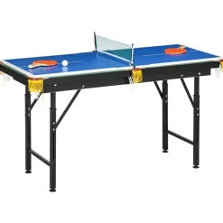 SPORTNOW Multispieltisch grün Stahl B/H/L: ca. 63x80x140 cm