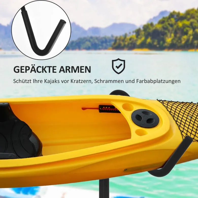 SPORTNOW Outdoor-Aktivitäten schwarz Edelstahl B/H/L: ca. 72,5x240x157 cm