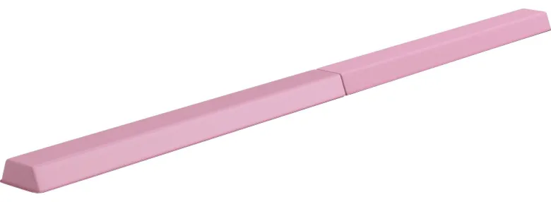 SPORTNOW Schwebebalken rosa Kunststoff B/H/L: ca. 15x6,5x236 cm