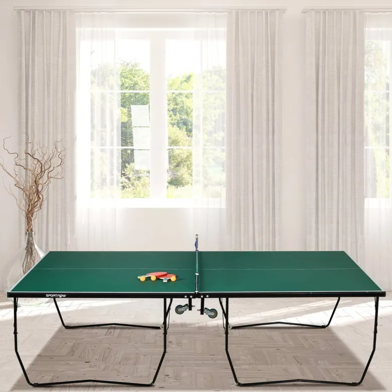 SPORTNOW Tischtennisplatte grün B/H/L: ca. 152,5x76x274 cm