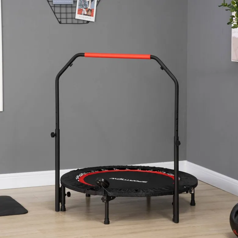SPORTNOW Trampolin rot Nylon B/H/L: ca. 102x123x102 cm