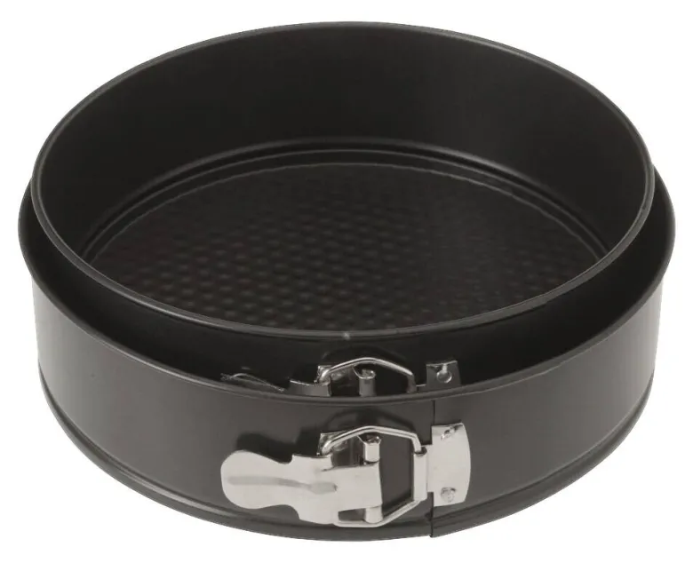 Springform schwarz Metall