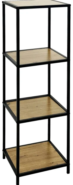 Standregal Sensation schwarz B/H/T: ca. 34x105x32 cm