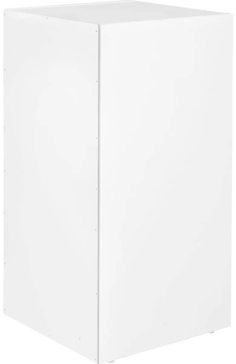 Standregal weiß B/H/T: ca. 30x60x30 cm