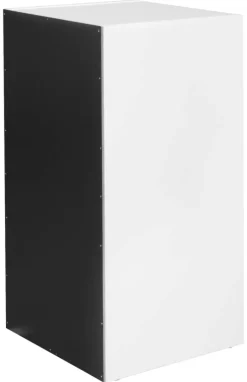 Standregal weiß B/H/T: ca. 30x60x30 cm