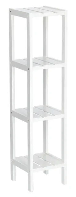 Standregal weiß MDF B/H/L: ca. 22x92x22 cm