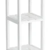 Standregal weiß MDF B/H/L: ca. 22x65x22 cm