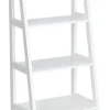 Standregal weiß MDF B/H/L: ca. 32x90x43 cm