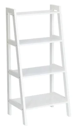 Standregal weiß MDF B/H/L: ca. 32x90x43 cm