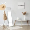 Standspiegel Loreley silber Optik B/H/T: ca. 34x160x4 cm