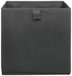 Stoffbox anthrazit B/H/T: ca. 24x24x24 cm