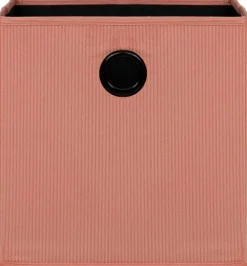 Stoffbox apricot B/H/T: ca. 32x32x32 cm