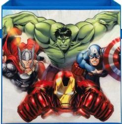 Stoffbox Avengers blau B/H/T: ca. 32x32x32 cm