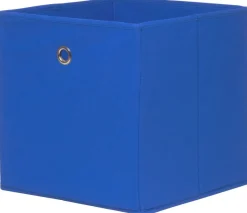 Stoffbox blau B/H/T: ca. 32x32x32 cm
