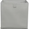 Stoffbox grau B/H/T: ca. 24x24x24 cm