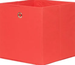 Stoffbox rot B/H/T: ca. 32x32x32 cm