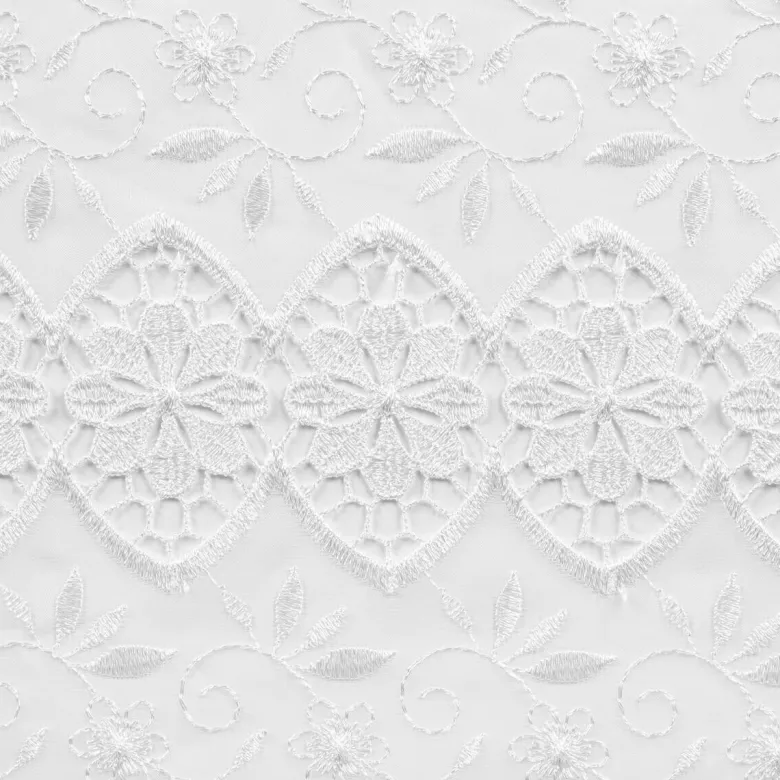 Store-Meterware Elisa weiß H: ca. 175 cm