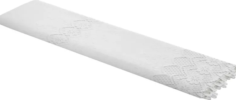 Store-Meterware Elisa weiß H: ca. 175 cm