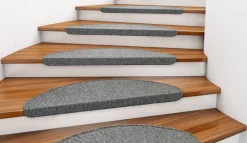 Stufenmatte Stripes grau B/L: ca. 25x65 cm