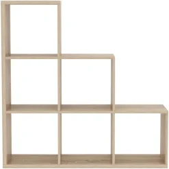 Stufenregal Max Step Eiche Sonoma Nachbildung B/H/T: ca. 106x107x33 cm