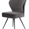 Stuhl anthrazit B/H/T: ca. 57x92x65 cm