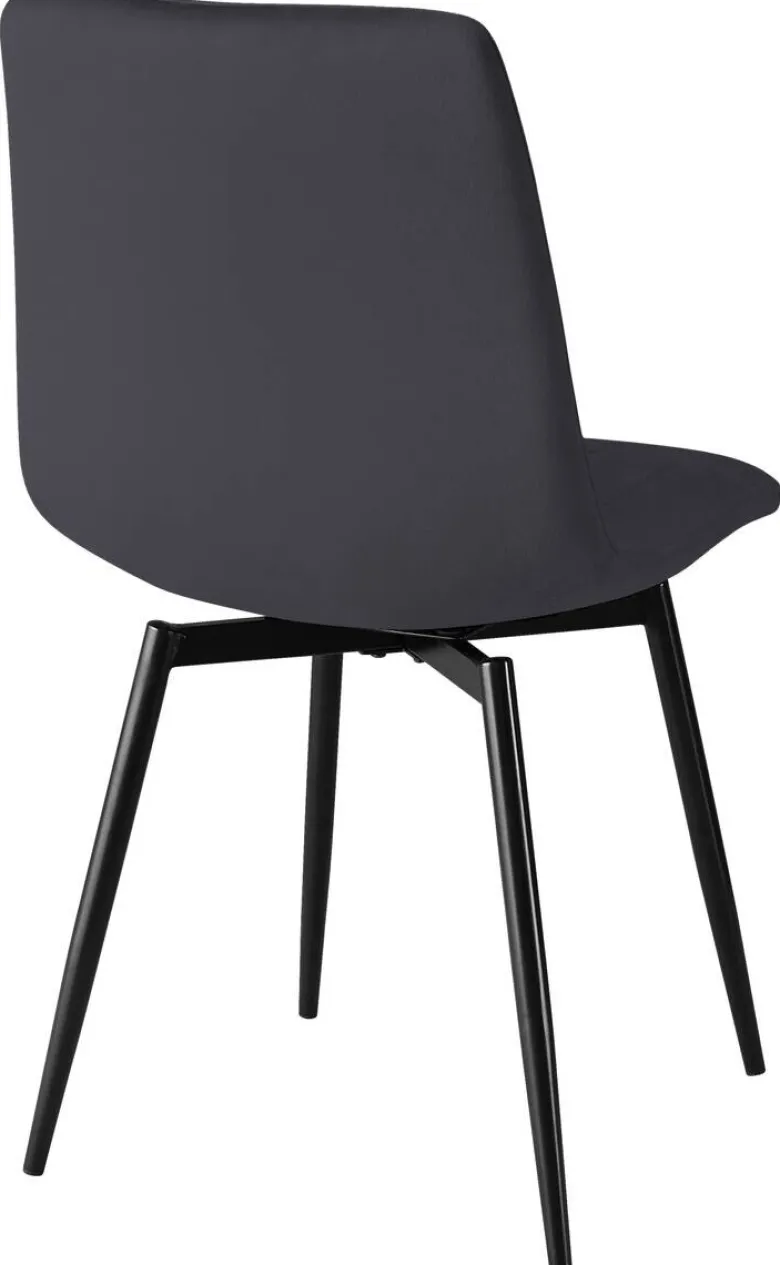 Stuhl Ayra Samt B/H/T: ca. 57x85x57 cm