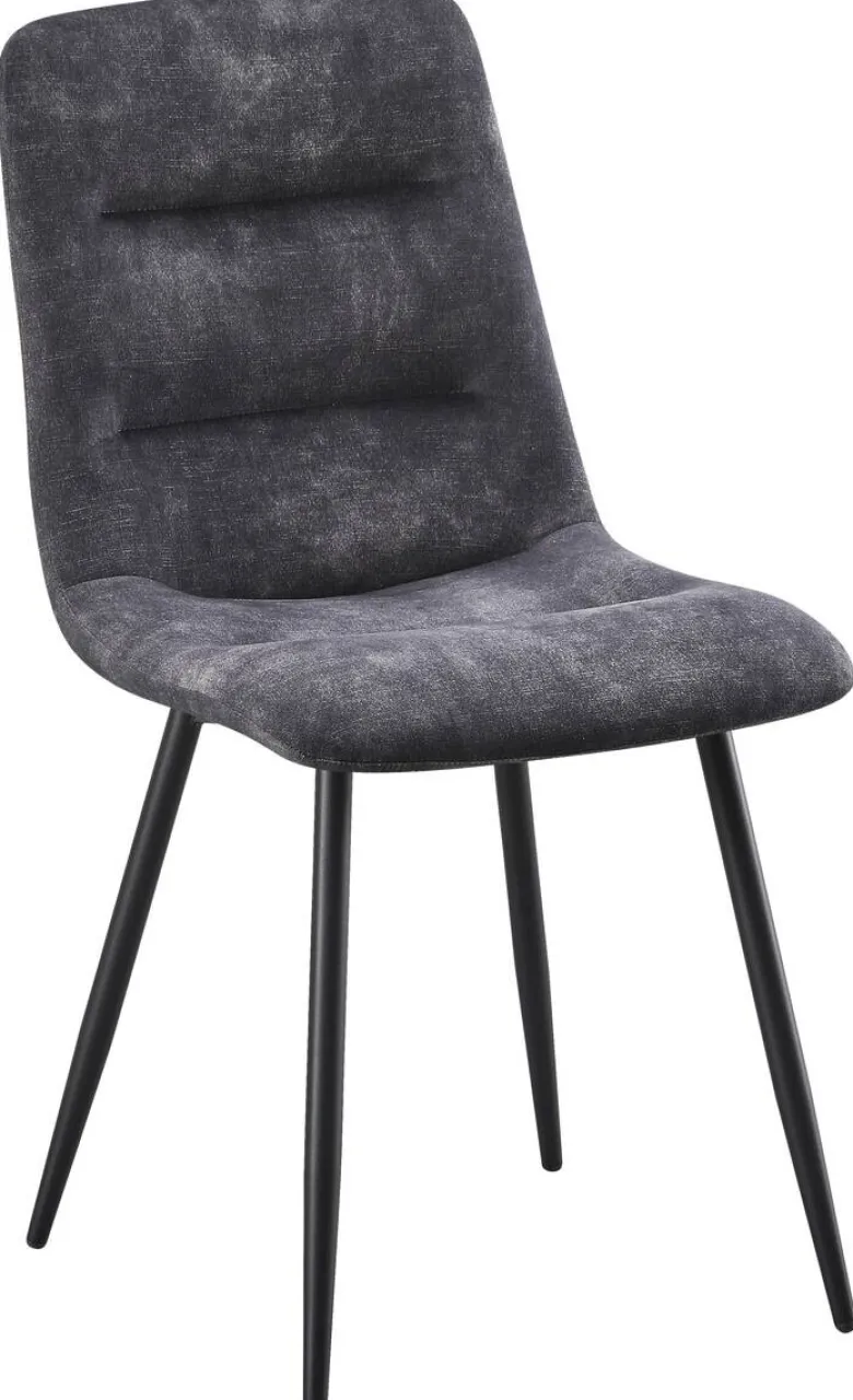 Stuhl Basti anthrazit Polyester B/H/T: ca. 45x87x43 cm