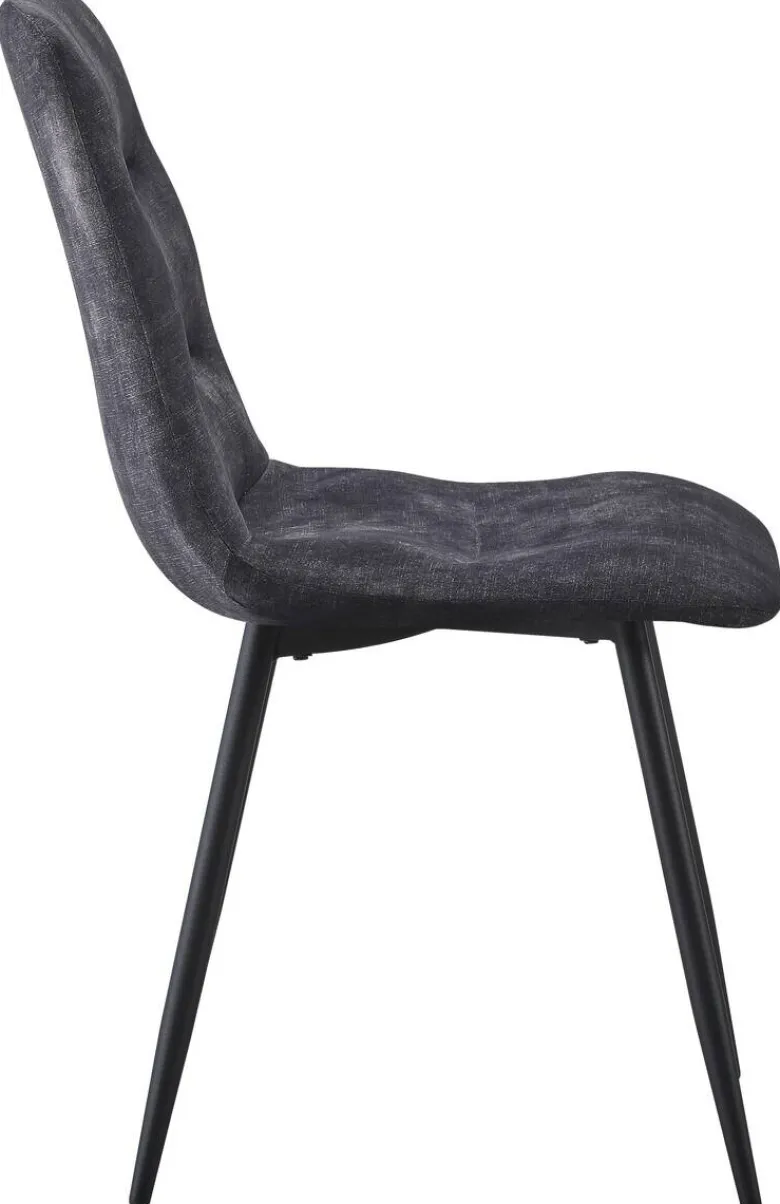 Stuhl Basti anthrazit Polyester B/H/T: ca. 45x87x43 cm