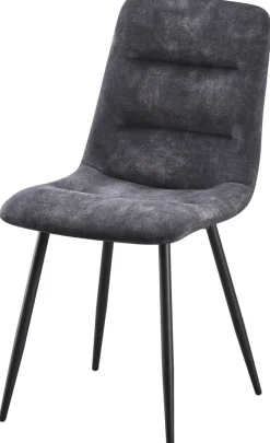 Stuhl Basti anthrazit Polyester B/H/T: ca. 45x87x43 cm