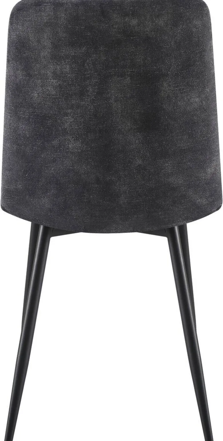 Stuhl Basti anthrazit Polyester B/H/T: ca. 45x87x43 cm