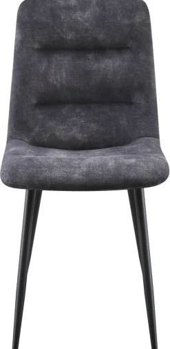 Stuhl Basti anthrazit Polyester B/H/T: ca. 45x87x43 cm